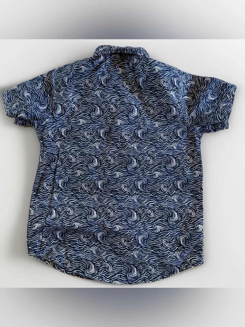 Old Navy Boys 5/5T Button Down Shirt Lot of 3 Short Sleeve Patterned